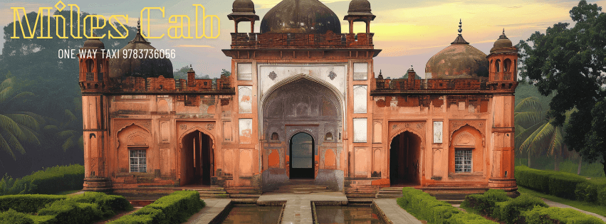 View of the Taj Mahal from Agra Fort